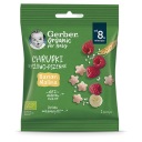 Gerber Bio Ryžovo-pšeničné chrumky banán malina