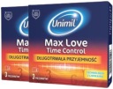 Unimil Max Love predlžovacie kondómy 6 kusov