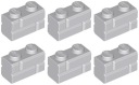LEGO 98283 TEHLA 1x2 svetlosivá NOVINKA (6g) 6 ks.