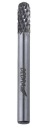 Zaoblená valcová stopková fréza DEDRA 07F620 C6x16mm, stopka 6mm