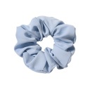 Vlasové elastické scrunchies scrunchies, froté, matná modrá, veľké ako hodváb, XL
