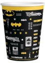 BATMAN papierové poháre, 8 kusov, 250 ml