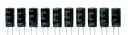 1000uF 25V NÍZKY ESR 1000 µF 25 V (10 KS) ELEKTROLYTICKÝ KONDENZÁTOR