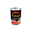 1x 410g MK Ovocný kokteil v light sirupe