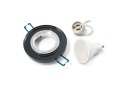 HALOGÉNOVÉ SKLENENÉ SVIETIDLÁ + LED 10W + GU10 SET