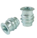 10x M4 x 10 mm nástrčná vložka, nábytková vložka do dreva, s imbusovým kľúčom 4
