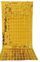 Ozdobný panelový záves zlatý 100x200 narodeniny