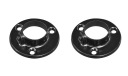 2 x ČIERNY DRŽIAK RUŽÍ NA RÚRKU FI 25 mm