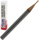 KARBIDOVÁ FRÉZA VHM MTS fi 1mm 55 HRC 2 čepele 2Z