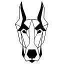 3D basreliéfny obraz na stenu Dobermann