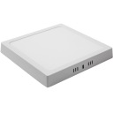 Štvorcový prisadený LED stropný panel, 18W, NEUTRÁL