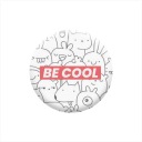 Be Cool Reflexná nálepka Koleso AGR