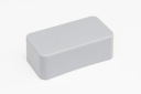 Rovná koncovka pre PVC tyčky 58 mm x 31 mm ŠEDÁ