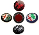 ALFA ROMEO Emblem 74mm klapka masky ALU FARBY