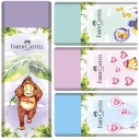 FABER-CASTELL Pastelová guma na mazanie Happy Jungle bez PVC