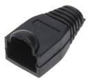 KRYT ZÁSTRČKY RJ-45 RJ45/WP-C*P10 - ČIERNA 10 ks.
