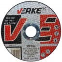 KOVOVÉ REZNÉ KOTÚČE 125 mm x 2,5 mm x 22,2 mm VERKE