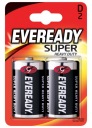 2x batérie Energizer Eveready Super LR20