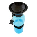Automatická fľaša na vodu pre psov 590 ml - modrá
