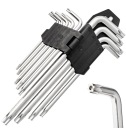 DLHÉ KĽÚČE TORX IMBUS T10 - T50 9 kusov TYP L