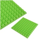 3D stenový panel Akustický pohlcovač ZELENÝ nástenný kužeľ