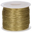 Ozdobná šnúra - ZLATÁ 0,8 mm x 100 m