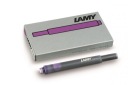 Fialové atramentové kazety T10 Lamy 5 ks.