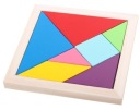 Drevené puzzle - Tangram
