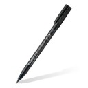 Foliopis Staedtler Lumocolor S čierny vodeodolný permanentný fix