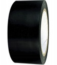 Čierna výstražná vyznačovacia páska 50mm 33m, samolepiaca Budfix