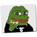PEPE THE FROG MOUSE PAD SAD FROG MEME
