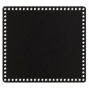 čierny základný košík dno 31x34cm HDF obdĺžnik