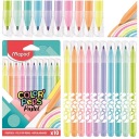 Pastelové popisovacie perá 10 farieb Maped Pastel