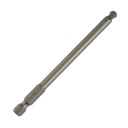 Dlhý magnetický bit HEX H5 100mm Guľôčkový hrot