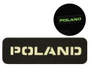 NÁŠIVKA POĽSKA 25x80 M-Tac FLUORESCENT Čierna