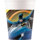 Papierové poháre (WM), Batman, 200ml, 8 ks (štítok SUP)
