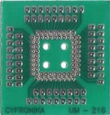 UM-216P Doska pre základňu PLCC-68, 65 x 65 mm