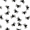 Konfety Halloween Spiders black 10ks dekorácie