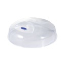 Kryt do mikrovlnky 25 cm biely
