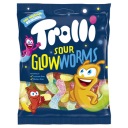 Trolli Sour Glowworms Worms želé 100g