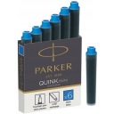 MINI NÁPLŇKY do pera QUINK PARKER modré 6 KS 1950409