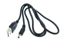 600 napájací kábel 5V USB DC zástrčka 3,5/1,35 mm
