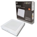 Prisadené stropné LED svietidlo 12W 1200LM 4000K IP20 vnútorné štvorcové