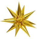 Fóliový balón STAR 3D balóny na narodeniny Úžasná dekorácia - 70 cm