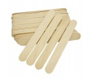 Kreatívne široké rovné drevené palice, 17 cm