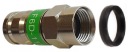 Kompresný konektor F 113 Kompresný konektor pre kábel RG 6 TRISET TRISHIELD