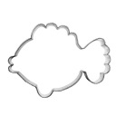 Formička na zlatú rybku, vykrajovač na zlatú rybku, 8,1 cm
