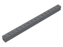 LEGO 2465 BRICK 1x16 tmavosivá NOVINKA (6g)
