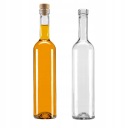 Futura sklenená fľaša 0,5l na tinktúry, šťavy + korok