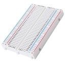 400-pólová biela doska na krájanie pre Arduino
